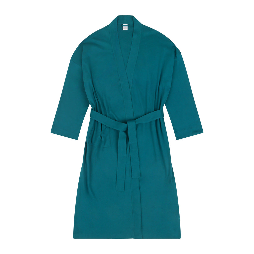 Organic Cotton Knitted Kimono Robe