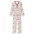 Women's Christmas Santa Bamboo Pajama Set