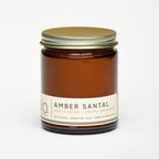 Amber Santal Soy Candle