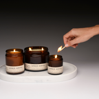 Amber Santal Soy Candle