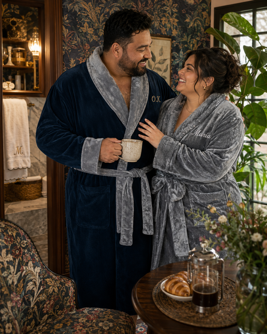 Men's Plush Robe