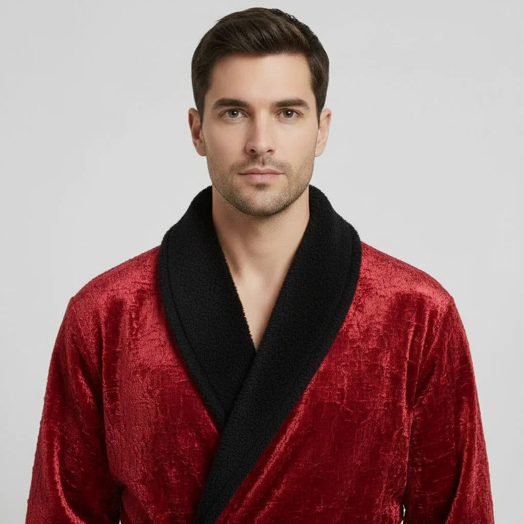 Men's Plush Robe