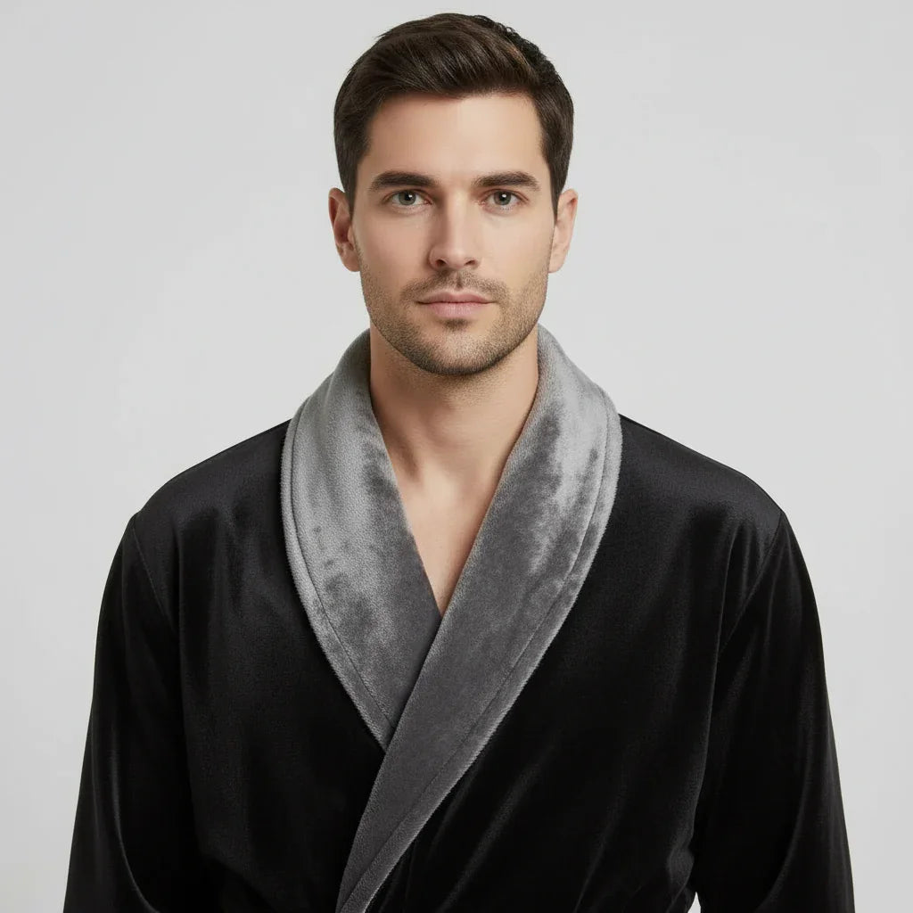 Men's Plush Robe
