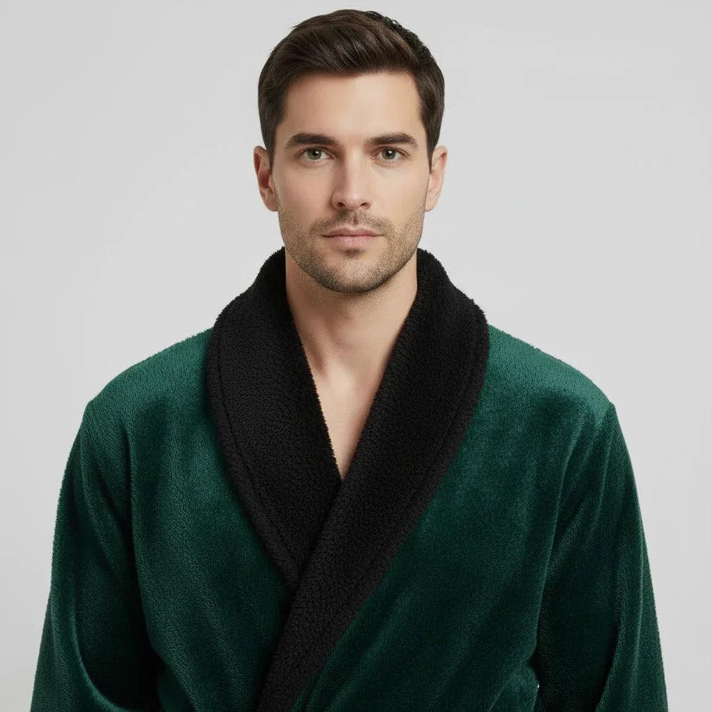 Men's Plush Robe