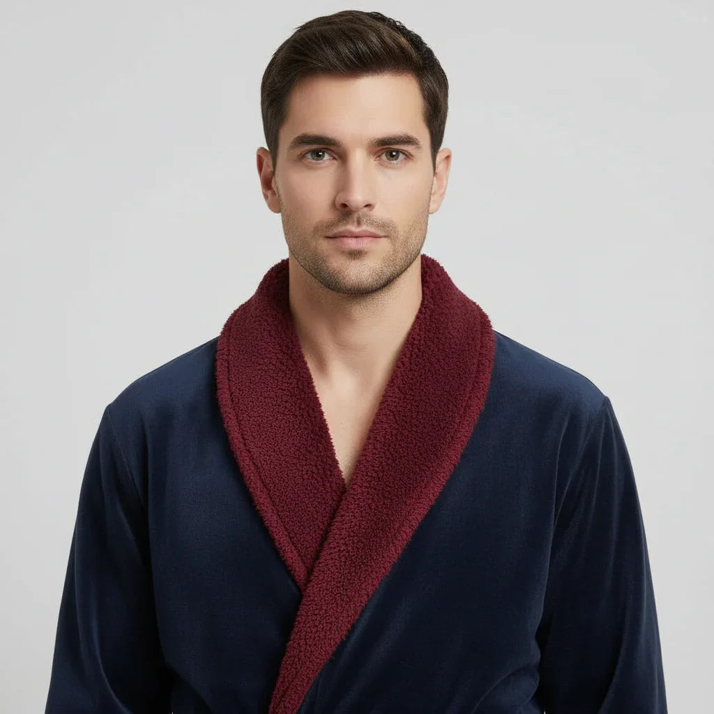 Men's Plush Robe