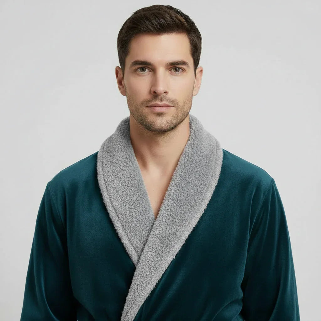 Men's Plush Robe