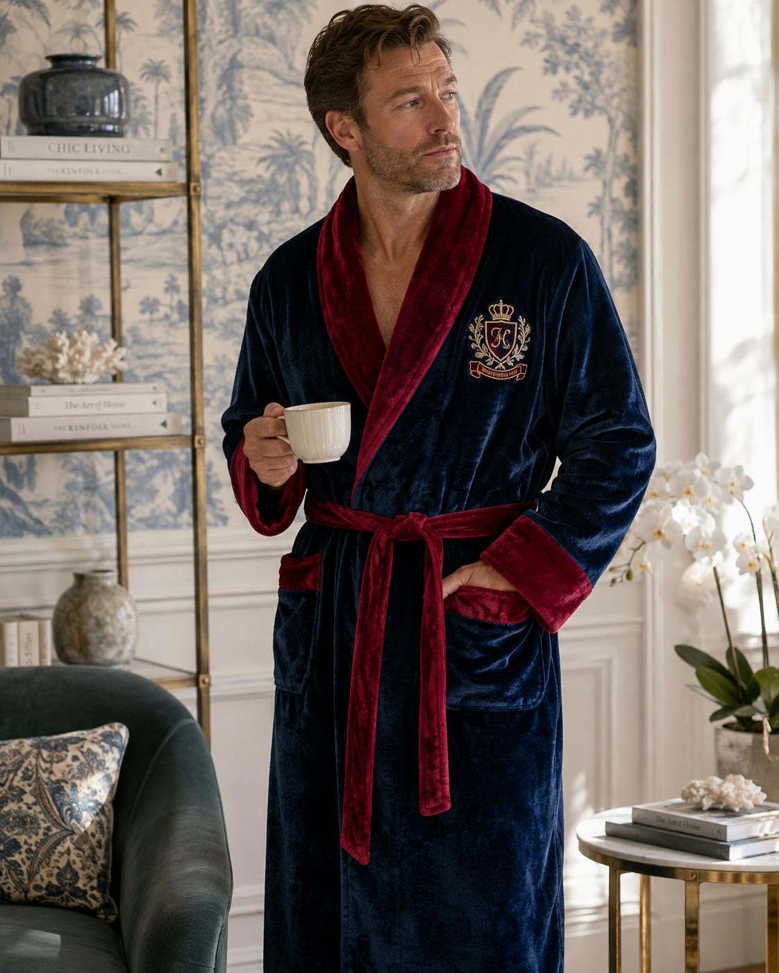 Men's Plush Robe