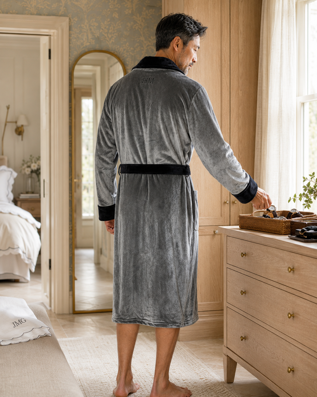 Men's Plush Robe