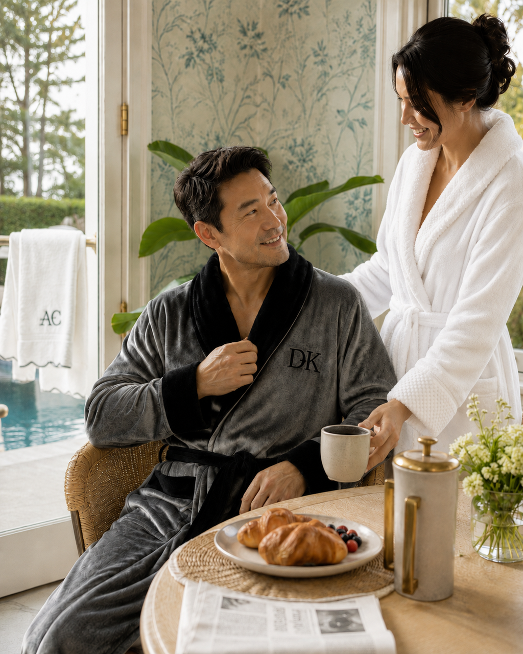 Men's Plush Robe
