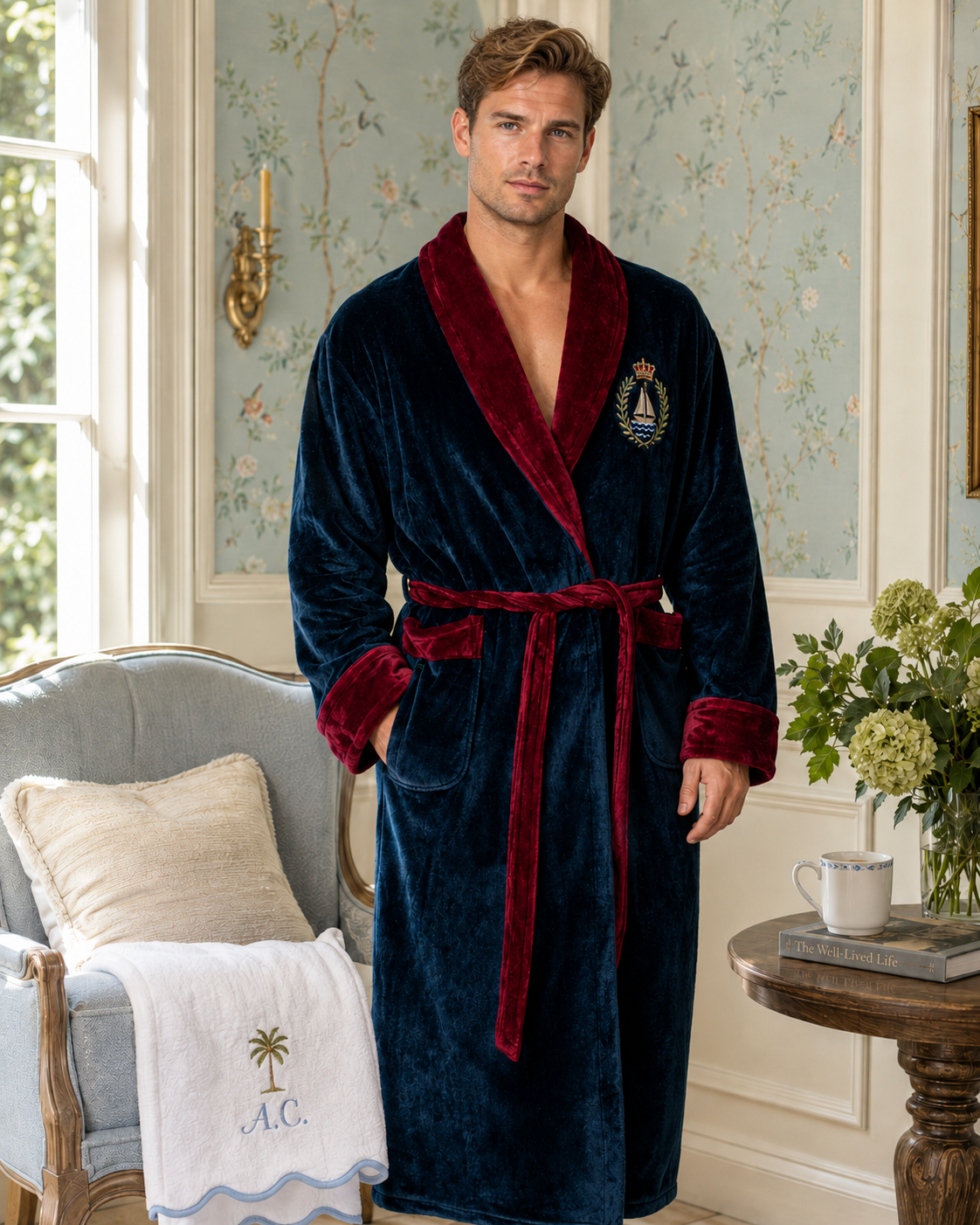 Men's Plush Robe