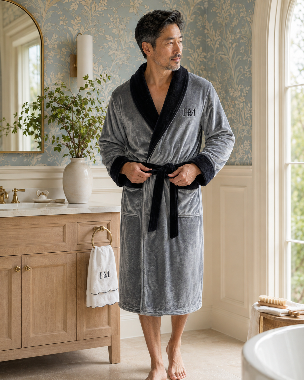 Men's Plush Robe