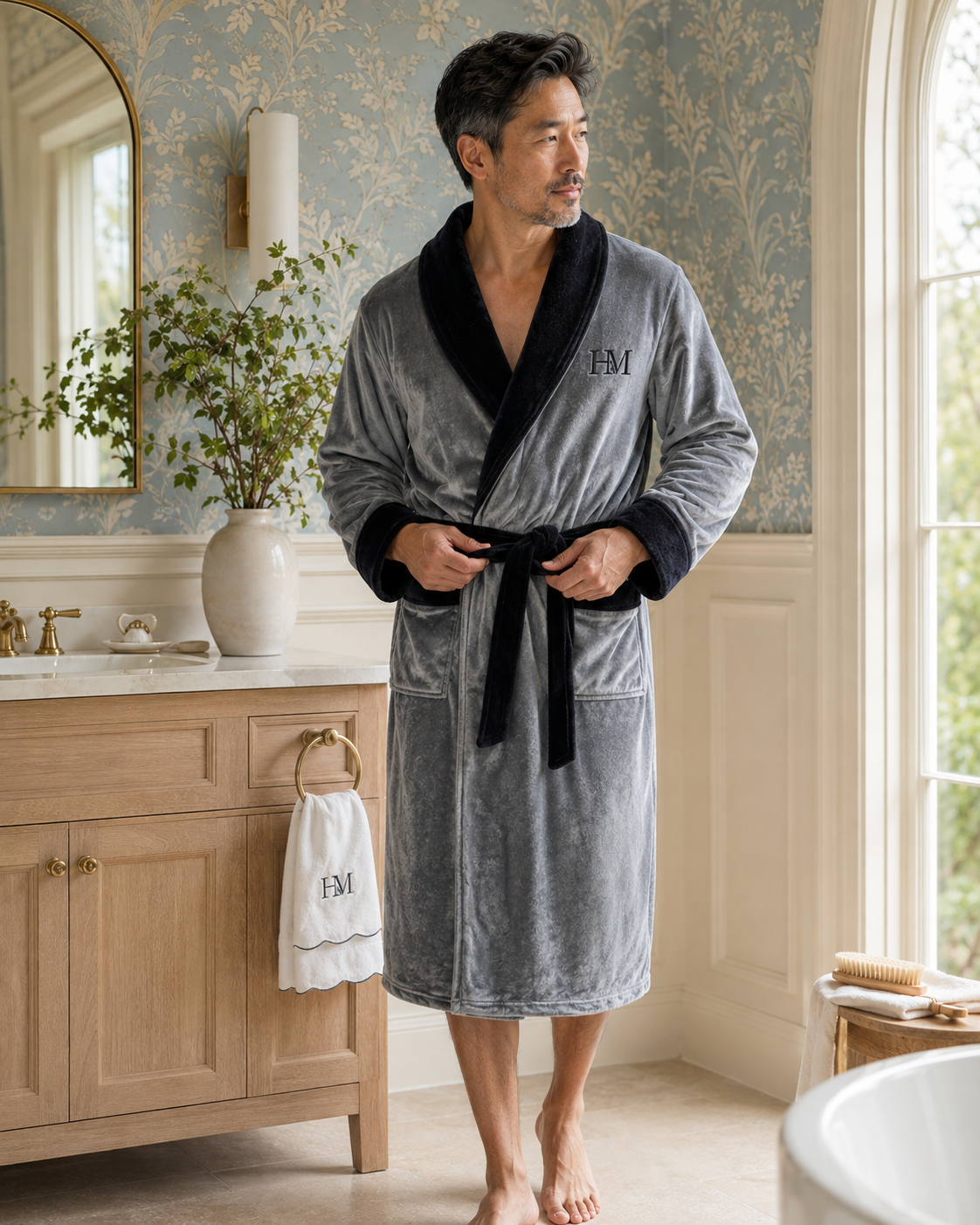 Men's Plush Robe