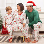 Women's Christmas Santa Bamboo Pajama Set